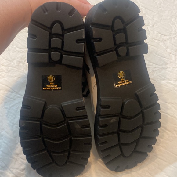 EUC white combat boots - Picture 5 of 5